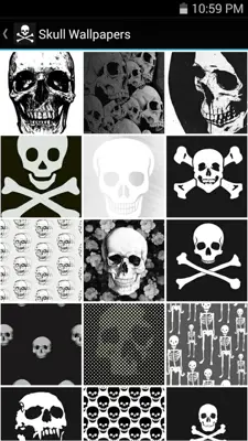 Skull Wallpapers android App screenshot 0